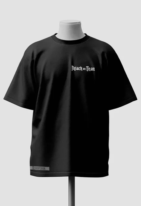 Attack on Titan Anime Oversized Graphic Tee