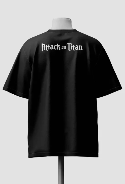 Attack on Titan Logo Back Print T-Shirt