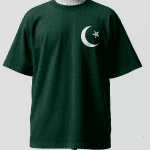Pakistani Crescent Star Oversized Tee