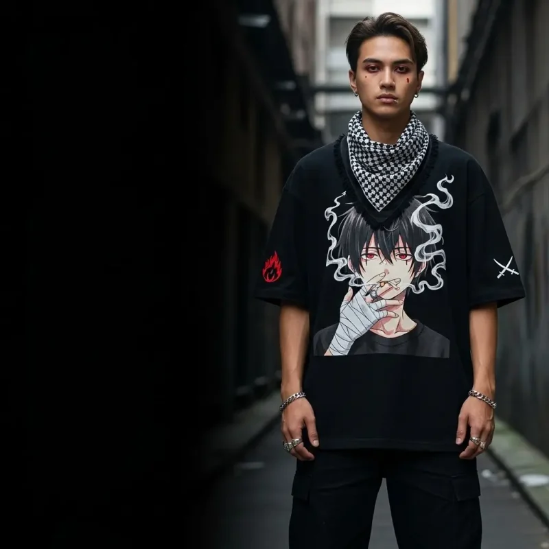 Dripzada Boy Anime Graphic Tee