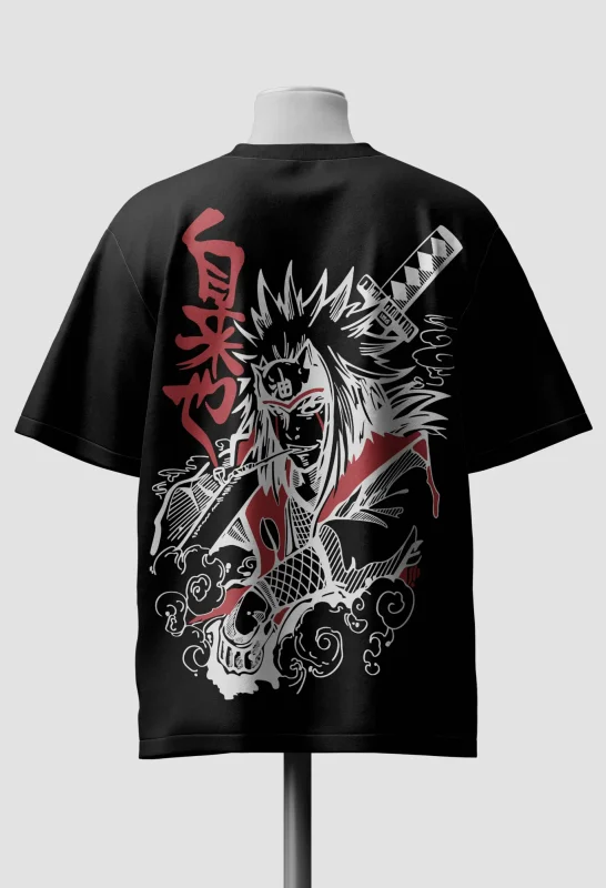 Jiraiya Naruto Sannin Graphic Tee