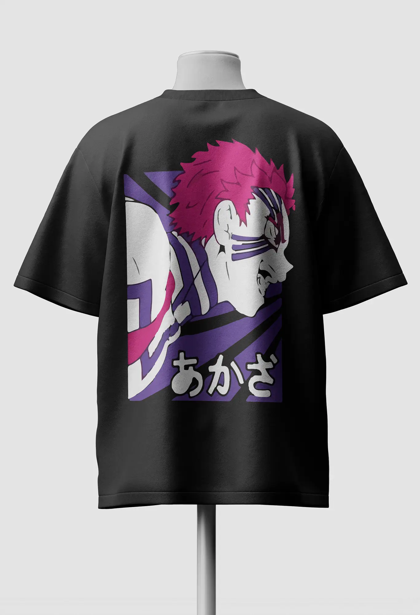 Akaza 2 Demon Slayer oversized Shirt Akaza 2 Demon Slayer oversized Shirt