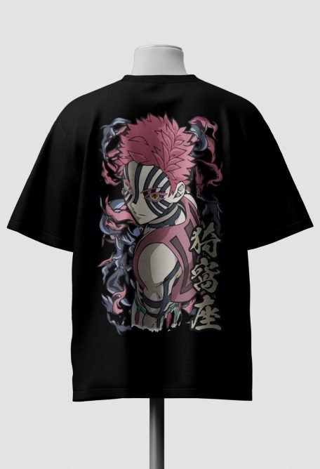 Akaza 2 Demon Slayer oversized Shirt
