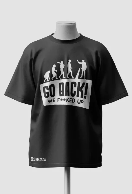 Go Back Oversized T-shirt