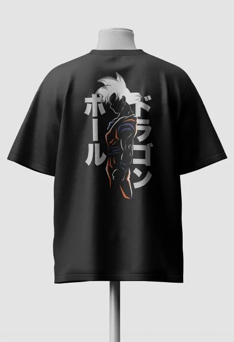 Goku Dragon Ball Oversized T shirt front