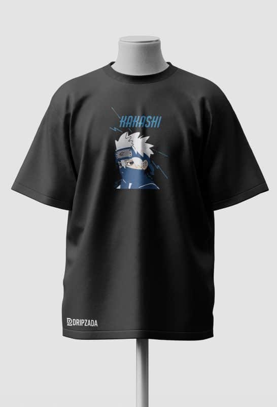 Kakashi Oversized Streetwear Tee front