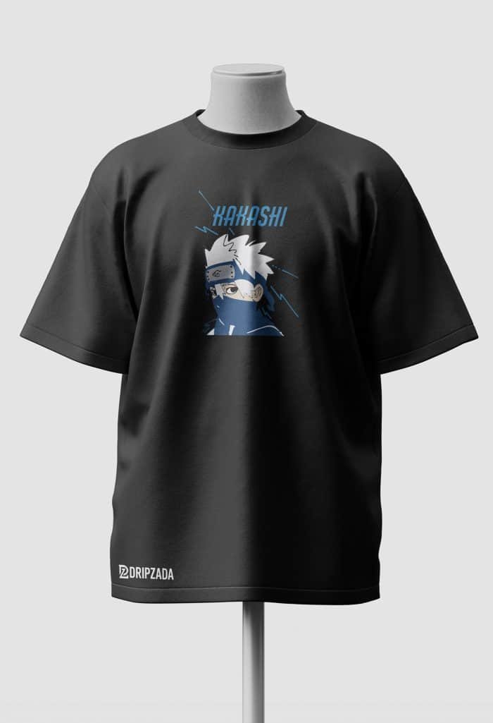 Kakashi Oversized Streetwear Tee front