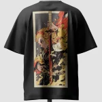 Kyojuro Rengoku oversized shirt Back