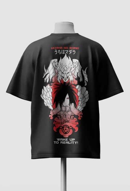 Madara Uchiha Oversized Anime T-Shirt