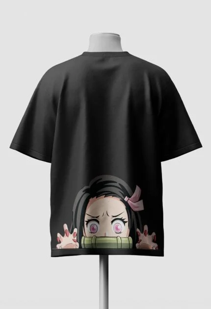 Nezuko Kamado oversized Shirt Back