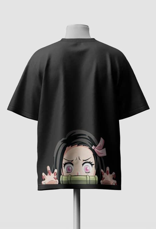 Nezuko Kamado oversized Shirt Back