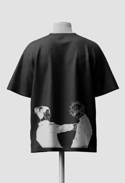 Toji vs Gojo – Jujutsu Kaisen Oversized Tee back