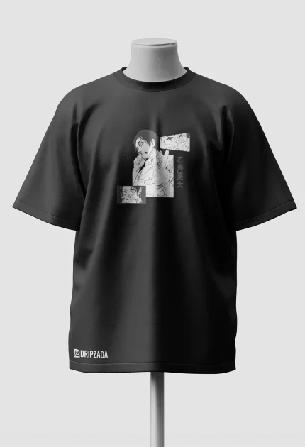 Yuta Okkotsu Oversized Anime T-Shirt 2 front