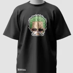 Zoro chibi-style oversized tshirt