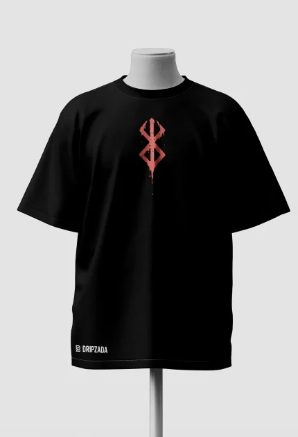 berserk anime oversized t shirt