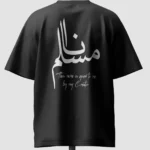 Anaa Muslim Oversized Shirt black