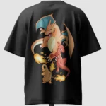 Charmander Pokémon Oversized T-Shirt back