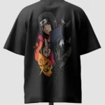 Itachi oversized tshirt Back