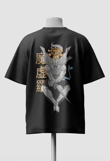 Mahoraga Oversized Anime T-Shirt back