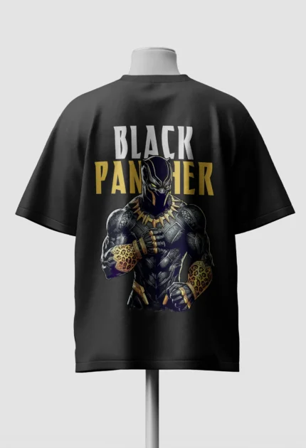Marvel Black Panther Oversized Tee back