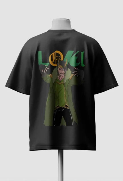 Marvel Loki Oversized Tee Back