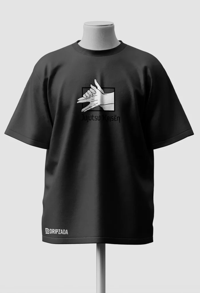 Megumi Fushiguro Oversized Anime T-Shirt front