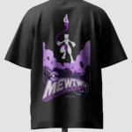Mewtwo vs Mew Oversized Pokémon T-Shirt back