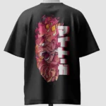 Might guy oversized tshirt back