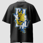 Pikachu Lightning Oversized Pokémon Tee back