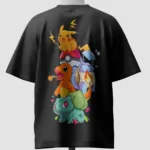 Pokémon Squad Oversized T-Shirt back