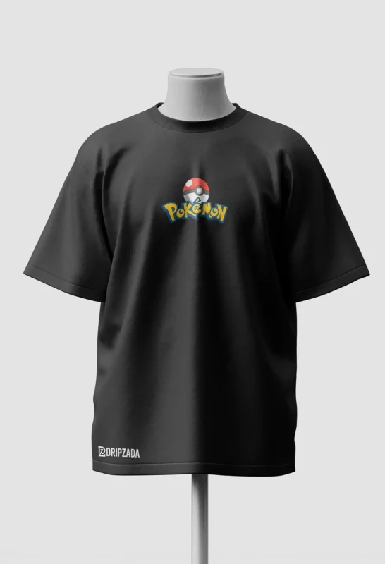 Pokémon Squad Oversized T-Shirt front
