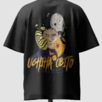 ochiha obito Oversized Anime T-Shirt back