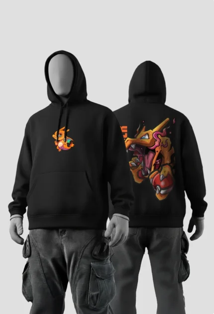 Charmander Black Hoodie