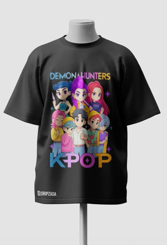 Demon Hunters K-Pop Oversized T-Shirt