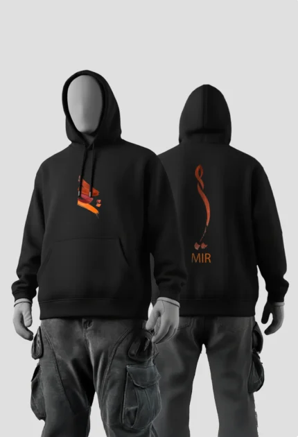 Mir Black Hoodie