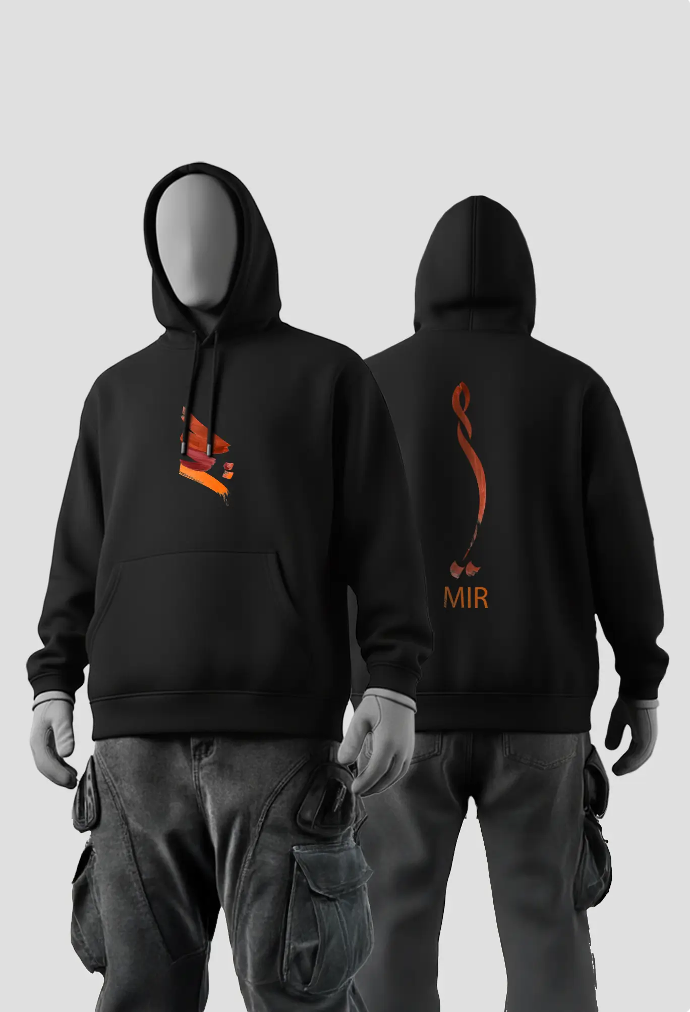 Mir Black Hoodie Mir Black Hoodie