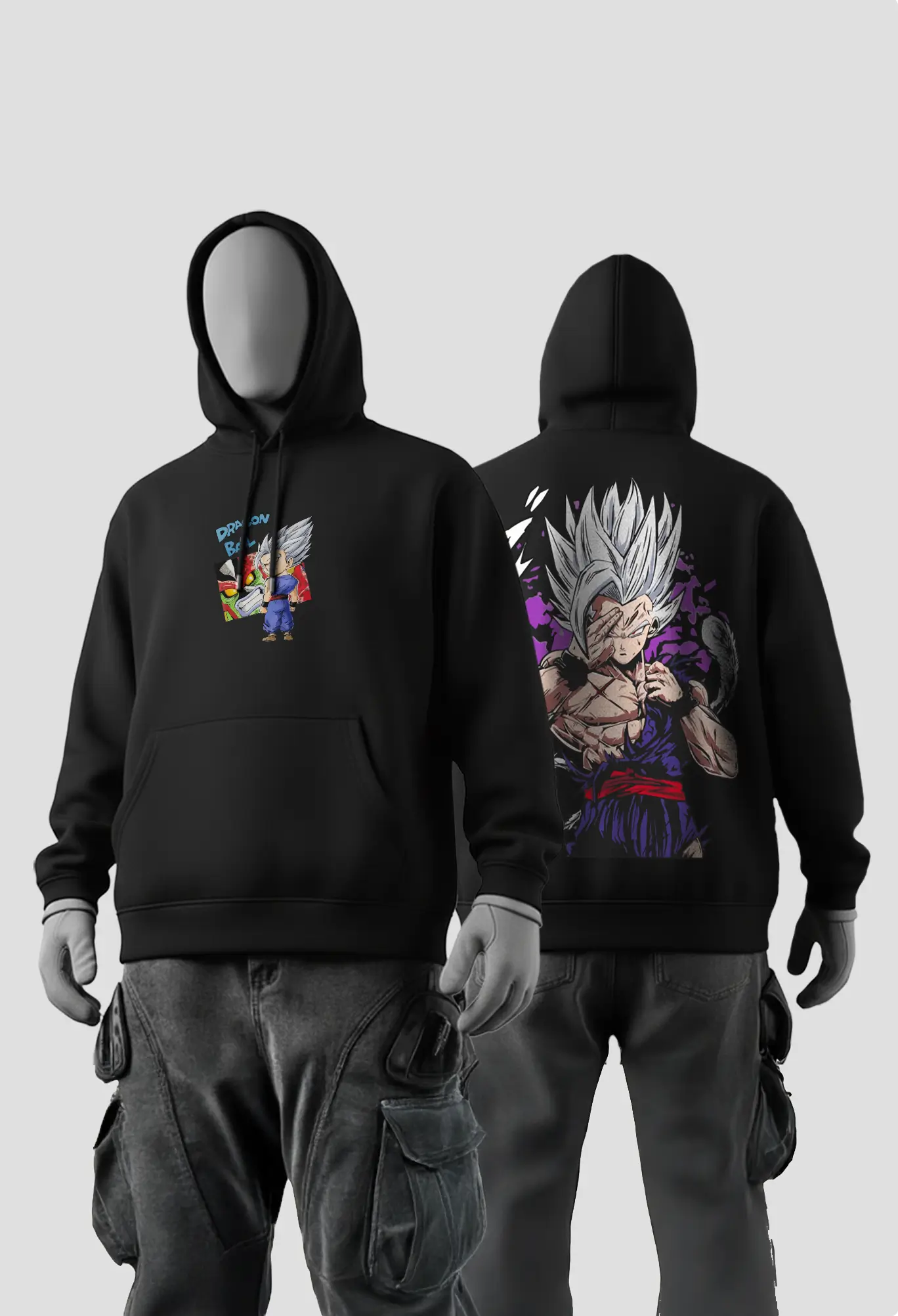 Naruto Design 7 Gohan Beast Hoodie - Image 1