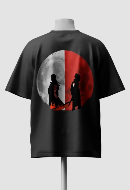 Naruto vs Sasuke Oversized T-Shirt