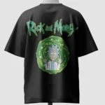 Ricky and Morty Pickle Rick Oversized T-Shirt back