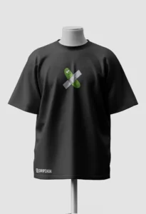 Ricky and Morty Pickle Rick Oversized T-Shirt front