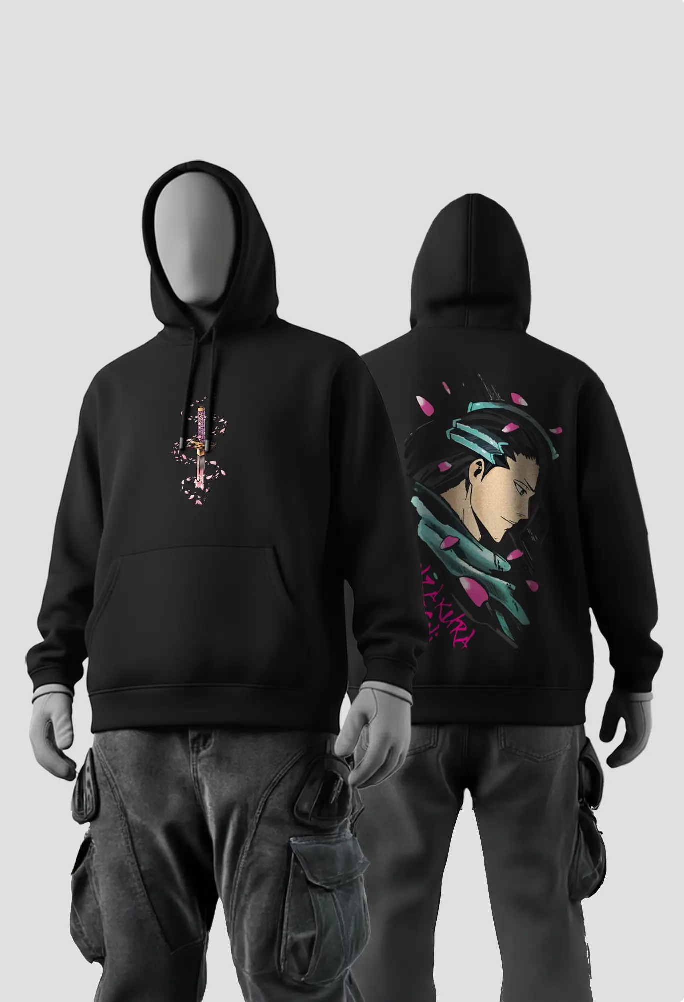 Senbonzakura Kageyoshi Black Hoodie Senbonzakura Kageyoshi Black Hoodie