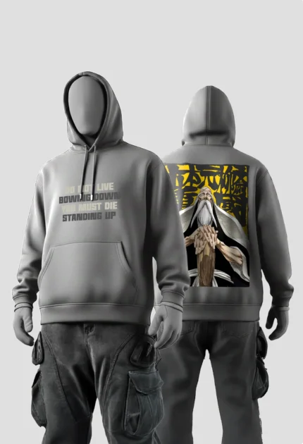 Yamamoto Genryūsai Grey Hoodie