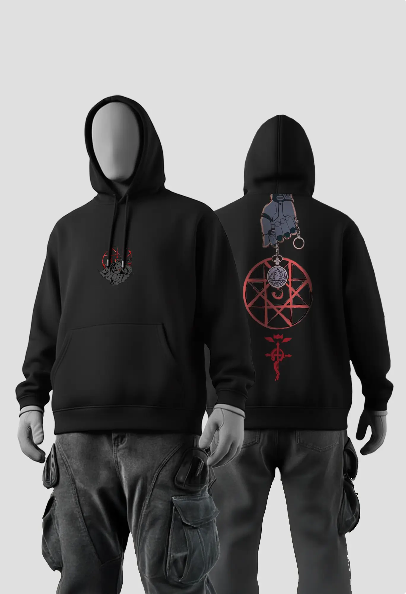 Blood Seal Black Hoodie Blood Seal Black Hoodie