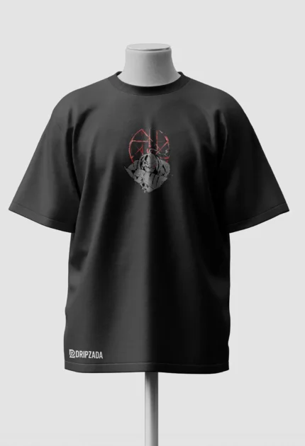 Blood Seal” Oversized T-Shirt front