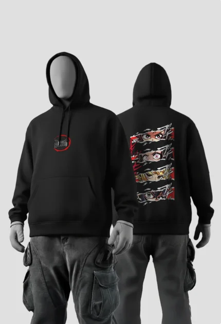 Demon slayer Squad Black Hoodie