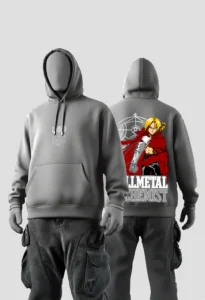 Edward Elric Grey Hoodie