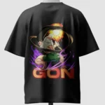 Gon Jajanken Oversized T-Shirt Back