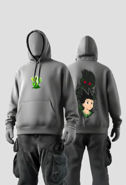 Gon Transformation Grey Hoodie