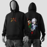 Gon and killua Dua Black Hoodie