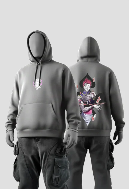 Hisoka Grey Hoodie